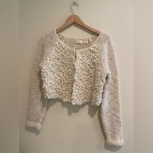 Anthropologie Sleeping on Snow Sweater